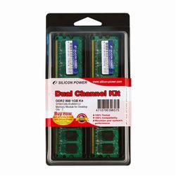 画像1: DDR2 240 Pin Long-DIMM DDR2 800 PC2 6400 Dual Channel Kit
